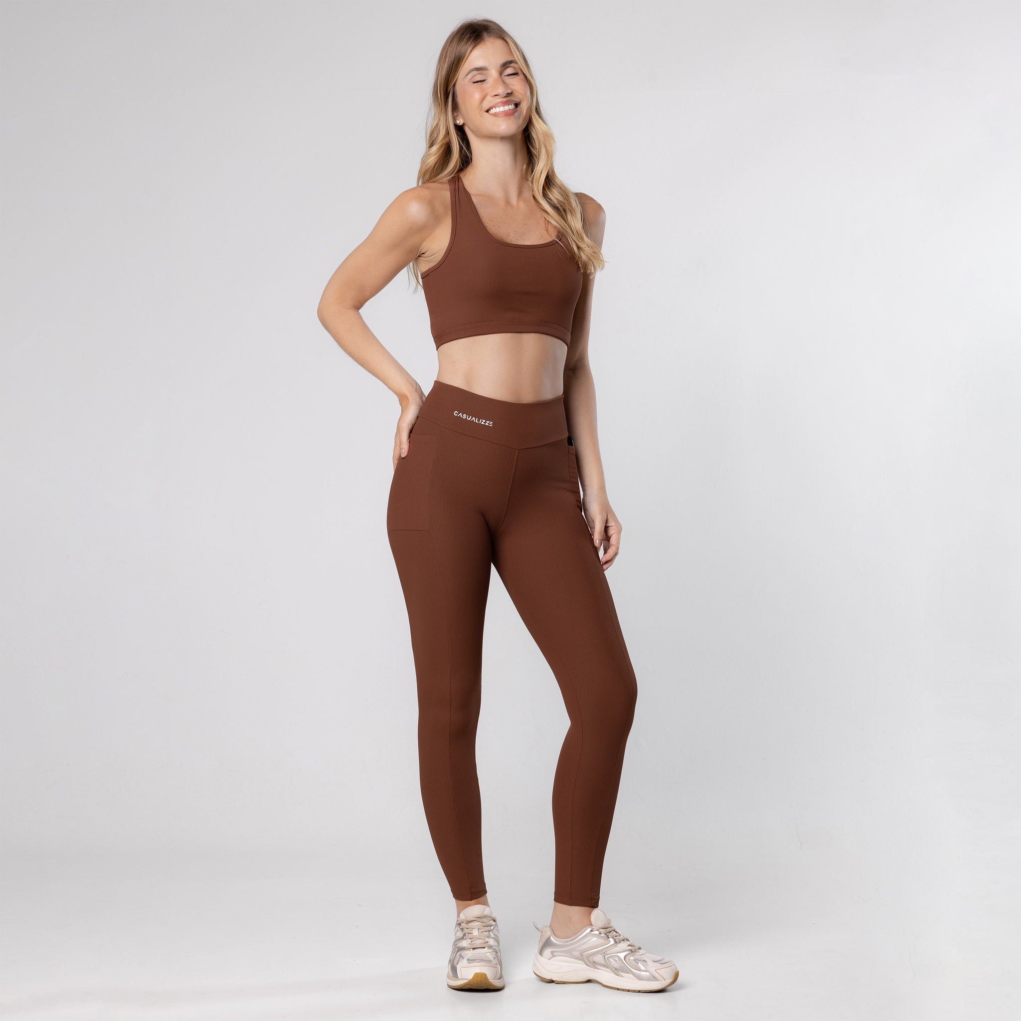 Conjunto Sprint Marrom