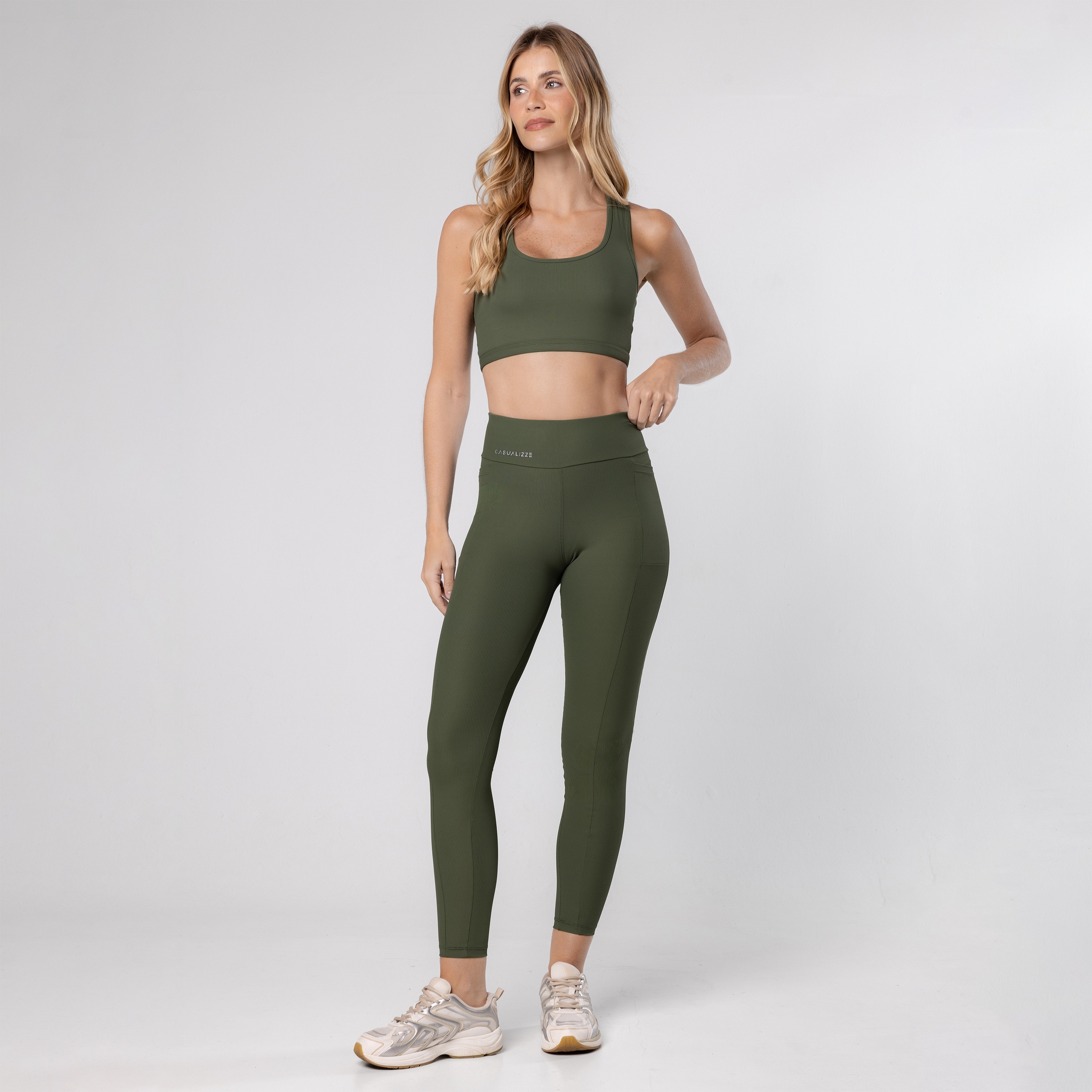Conjunto Sprint Verde Militar