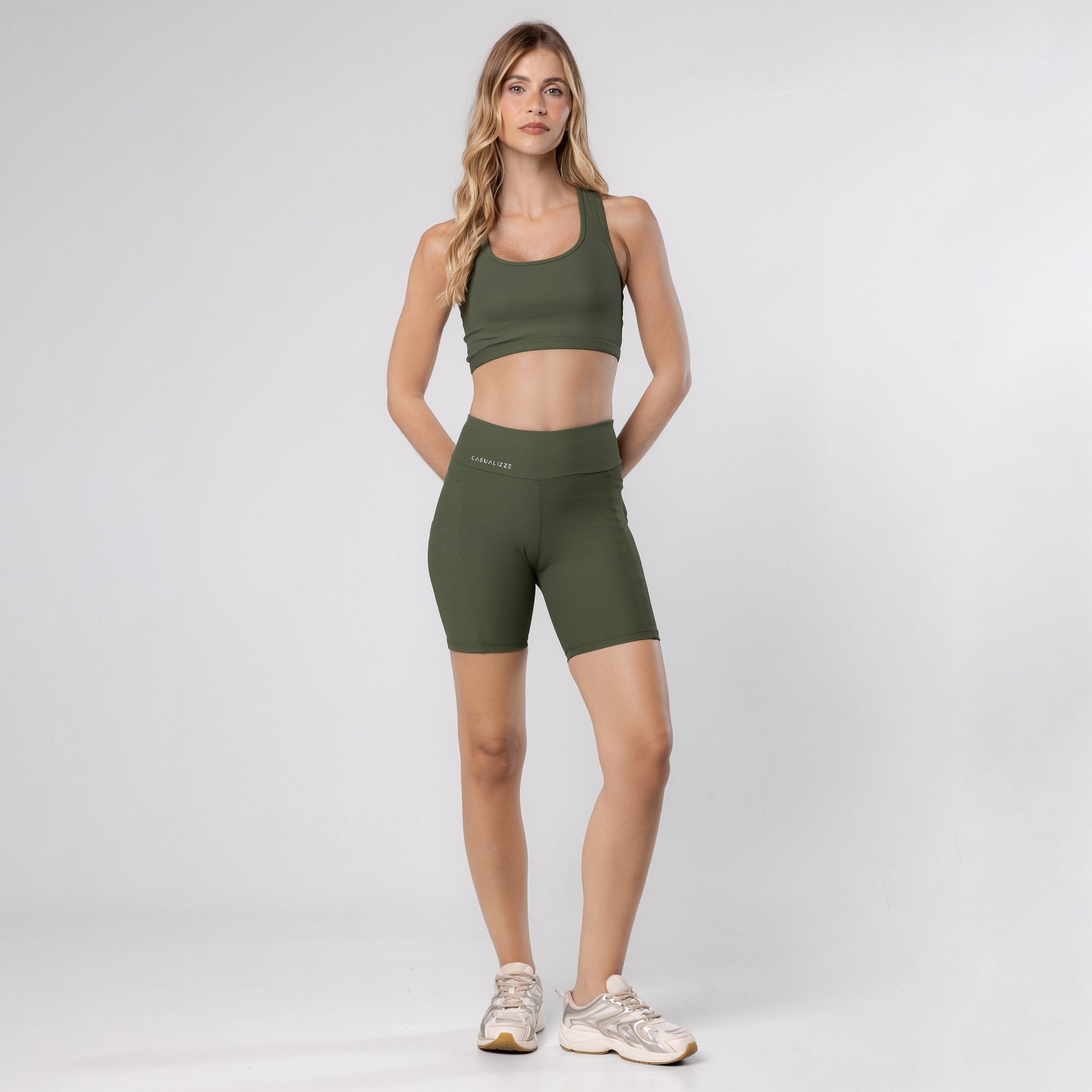 Conjunto Sprint Verde Militar