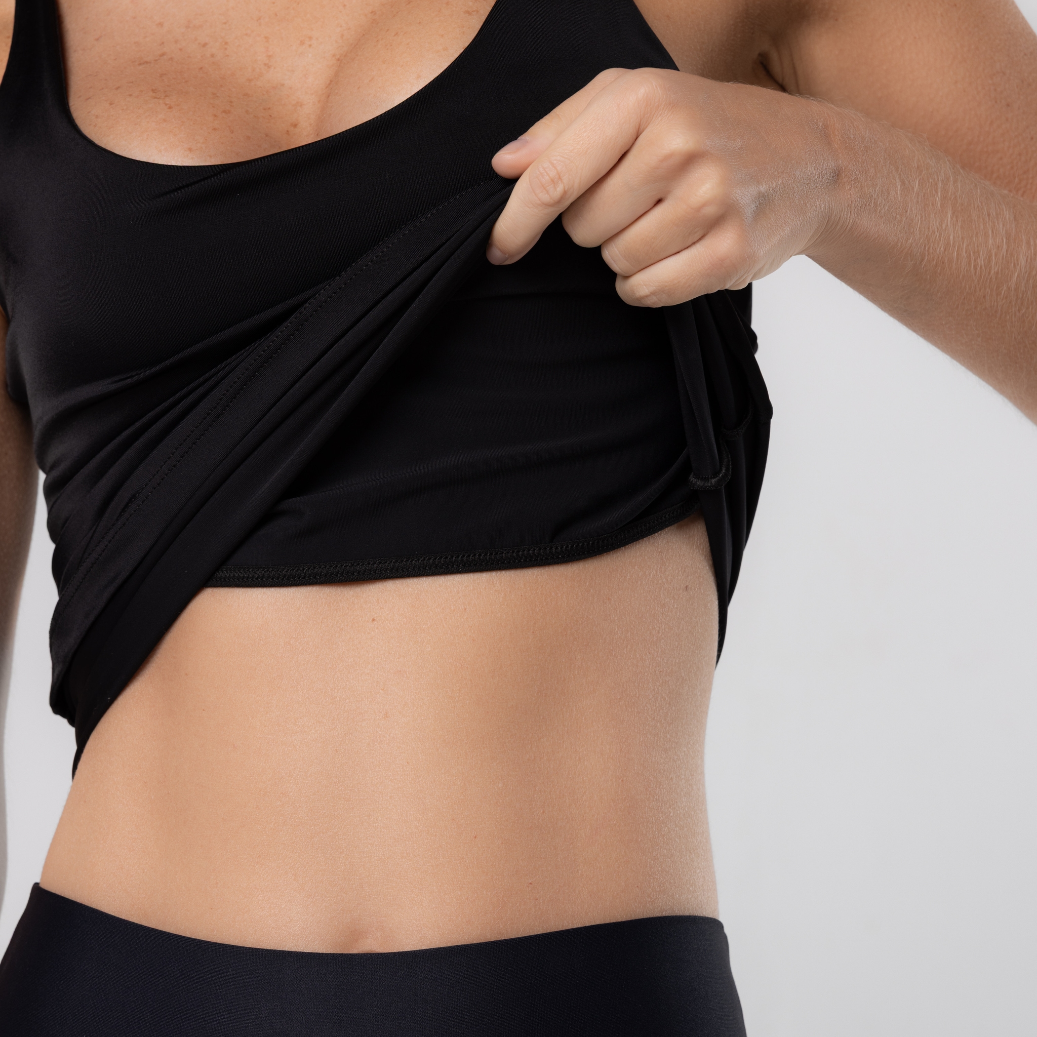 Blusa Regata Feminina Modeladora Camisete Compressão Fitness