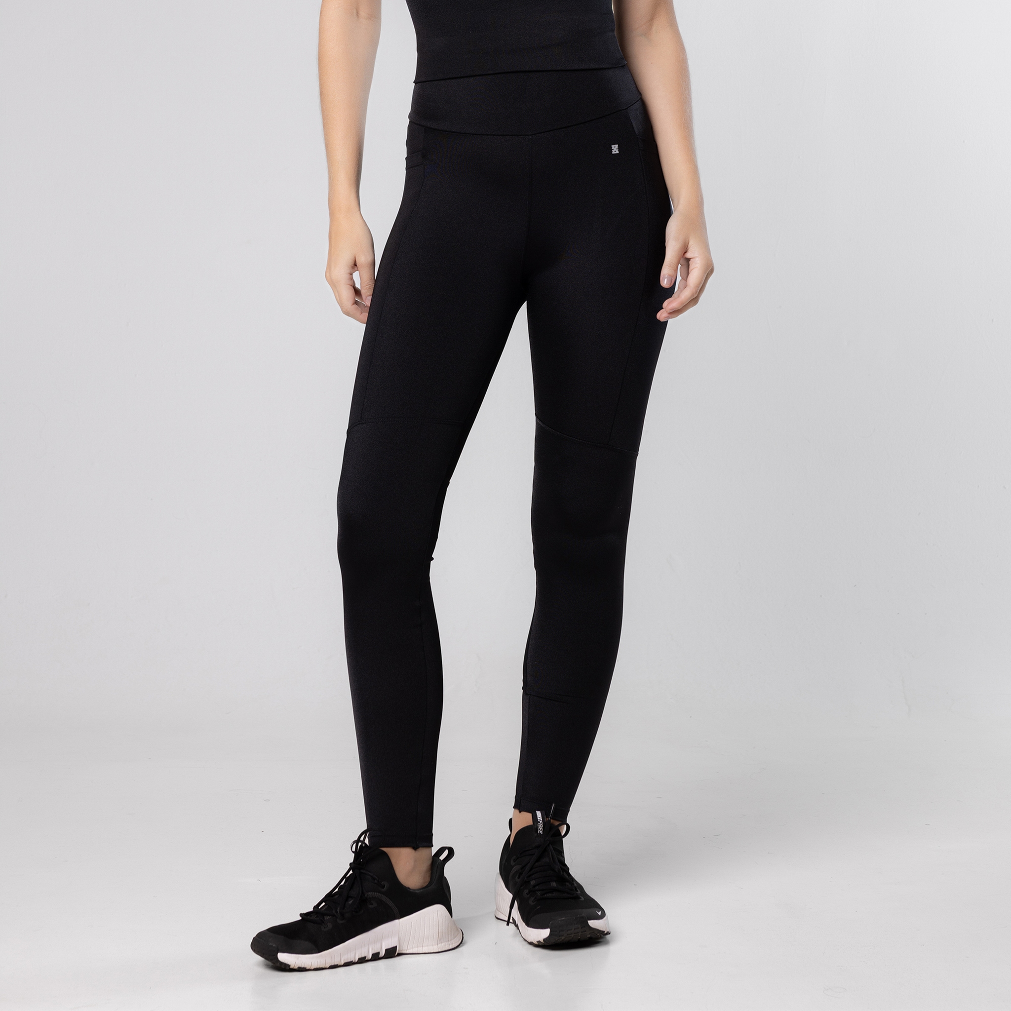 Calça Legging Feminina Academia Bolsos Refletivo