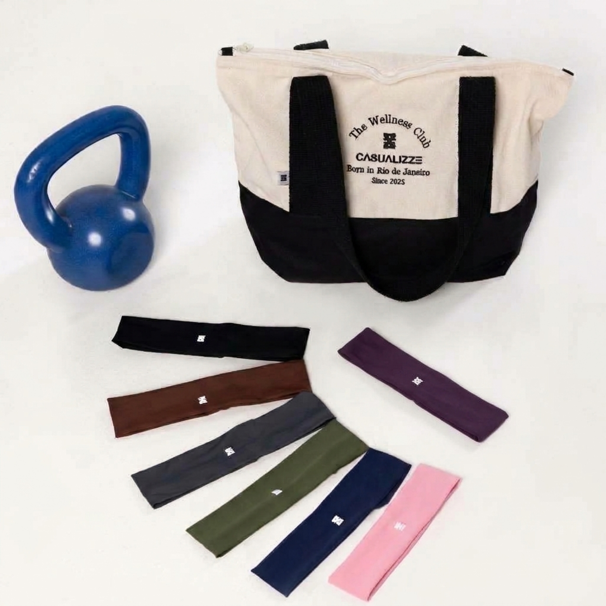 Faixa De Cabelo Esportiva Corrida Headband Roxa